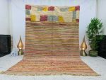 HADIR - Moroccan Pastel Boujad Striped Rug