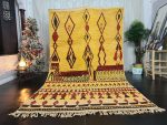 NAIL- Moroccan Yellow Boujad Geometric Rug