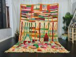 BUSTAN- Colorful Moroccan Boujad Rug