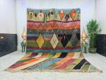 ABLA- Moroccan Patchwork Boujad Rug