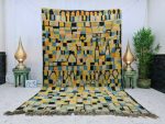 ANIR- Moroccan Boujad Checkered Rug