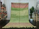 VERTA- Moroccan Green berber Boujad Rug