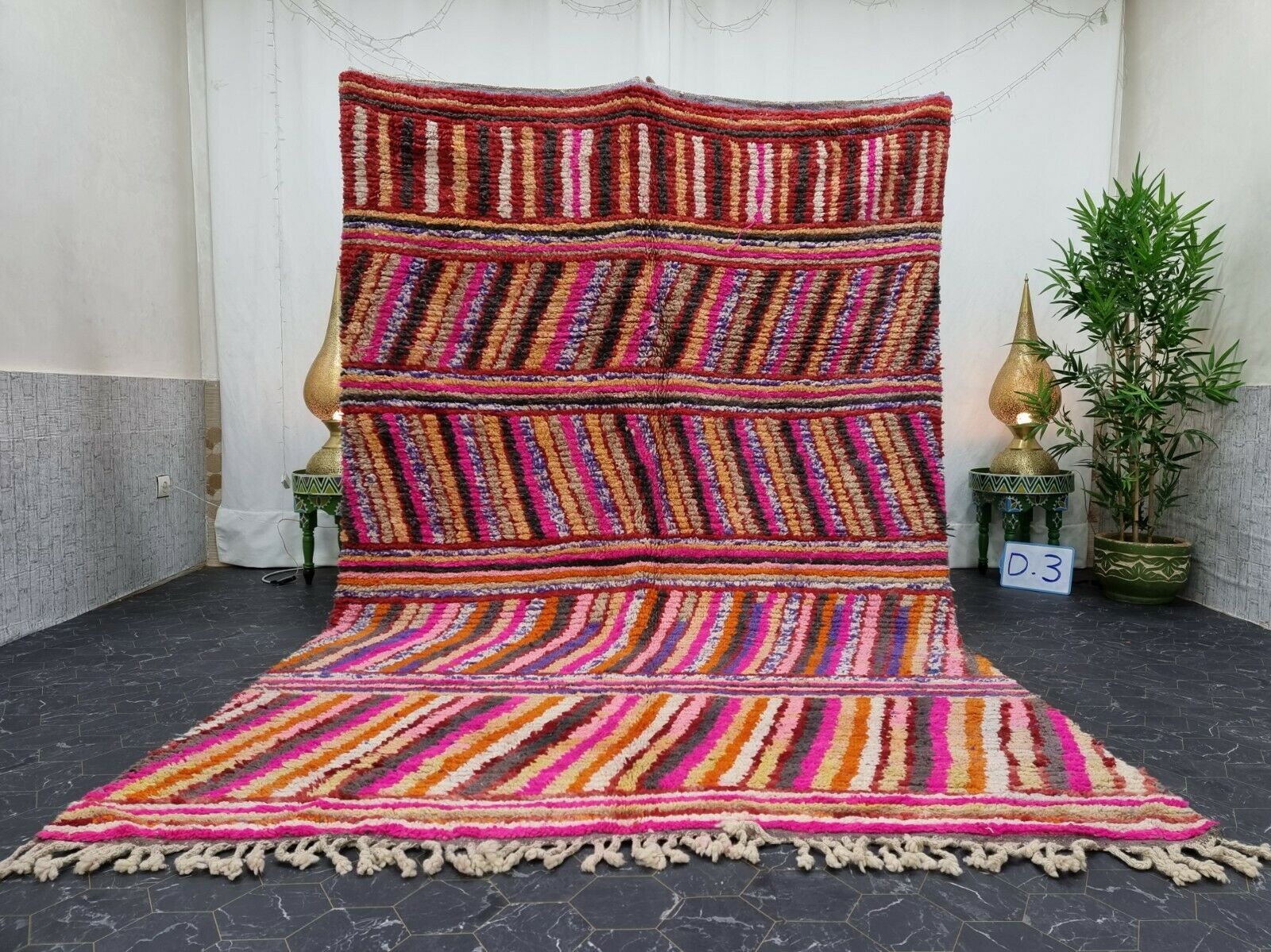 TIKOL- Moroccan Colorful Patchwork Rug