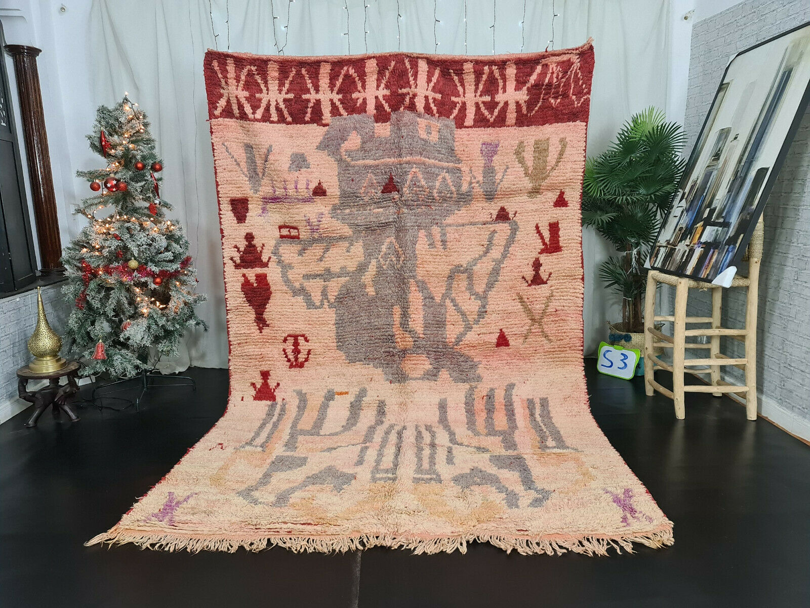 LOKI - Abstract Handmade Moroccan Rug