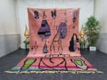 TIJAN - Moroccan Pink Boujaad Rug
