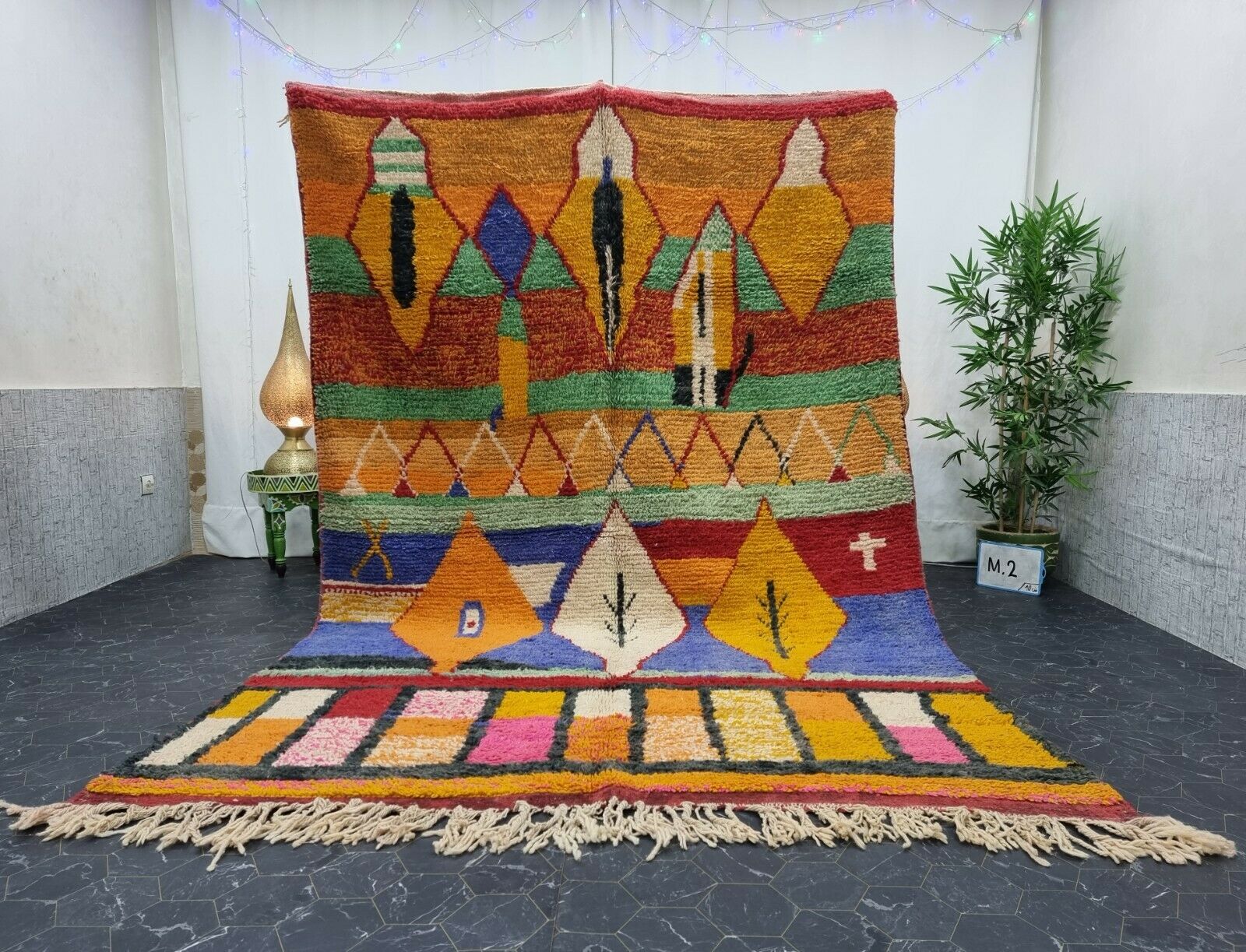 JANNAT - Authentic Sheep Wool Berber Rug