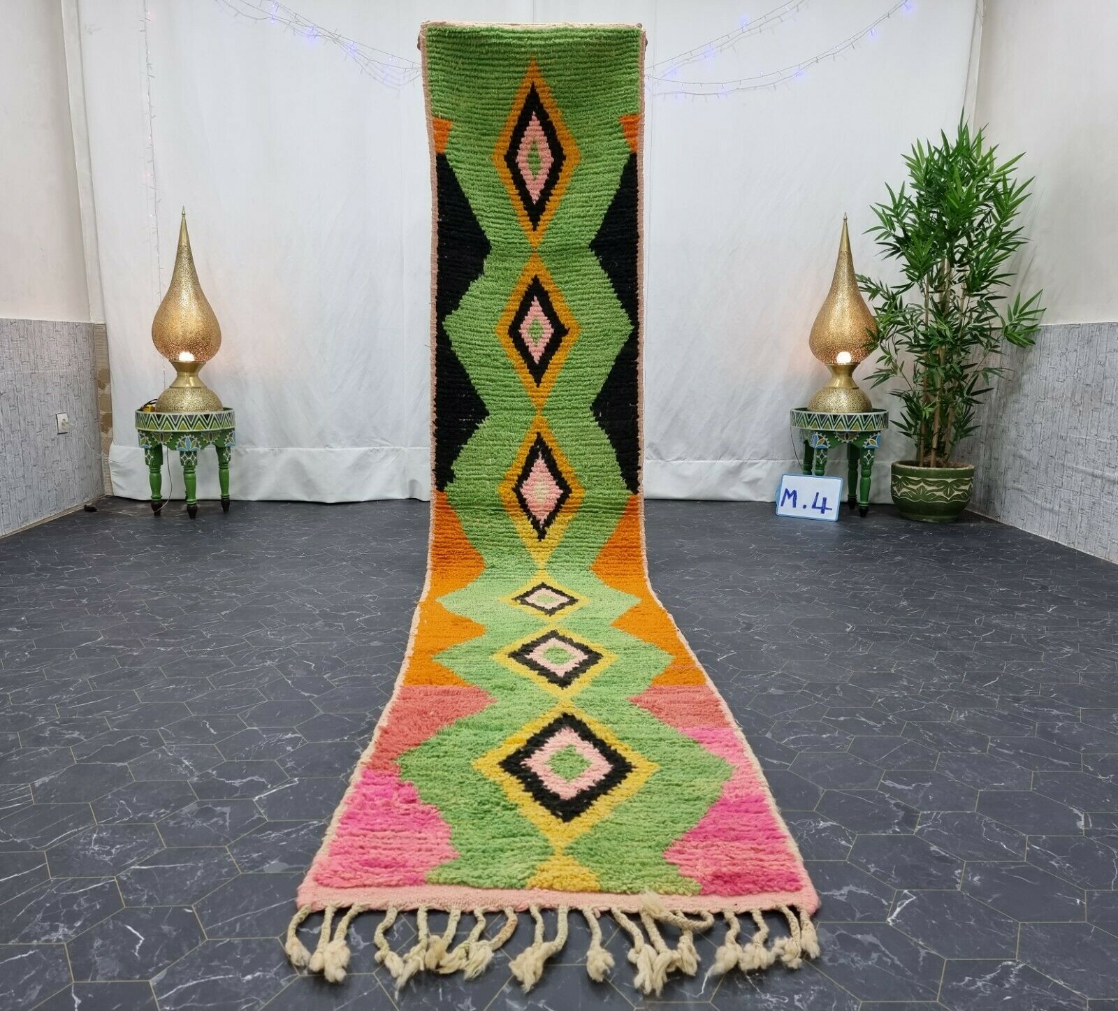 POYRAZ- Geometric Tribal Boujad Runner