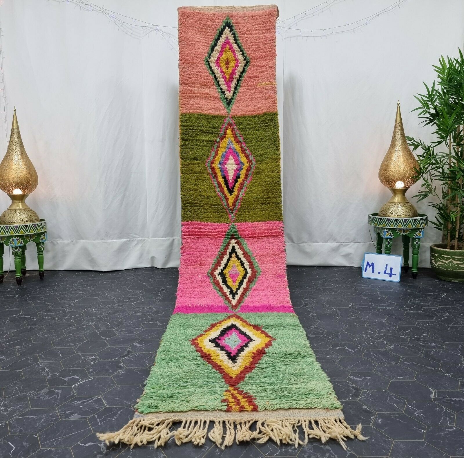 TURUNAM - Berber Moroccan Boujad Runner