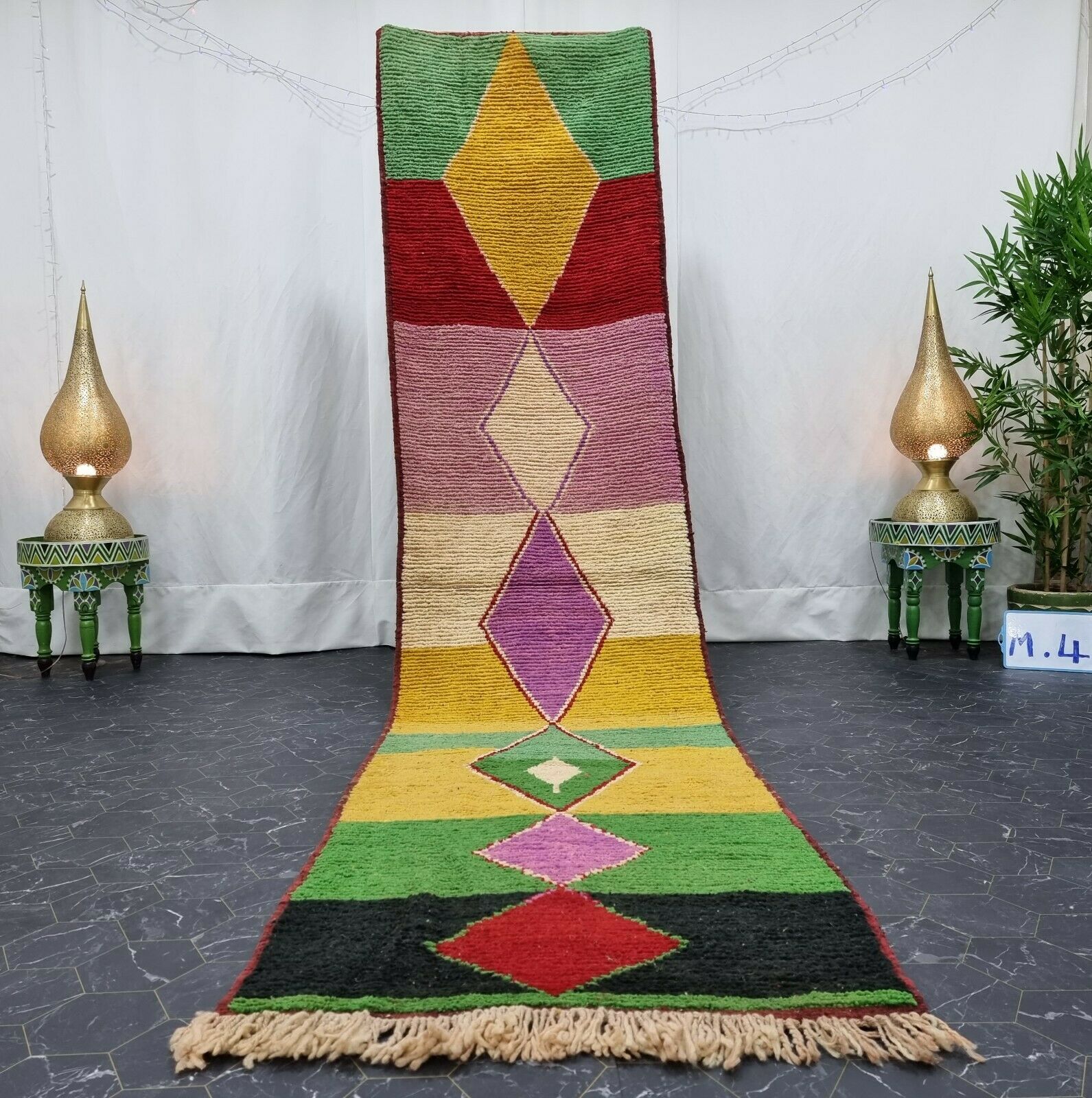 MUTLU - Authentic Handmade Boujad Runner