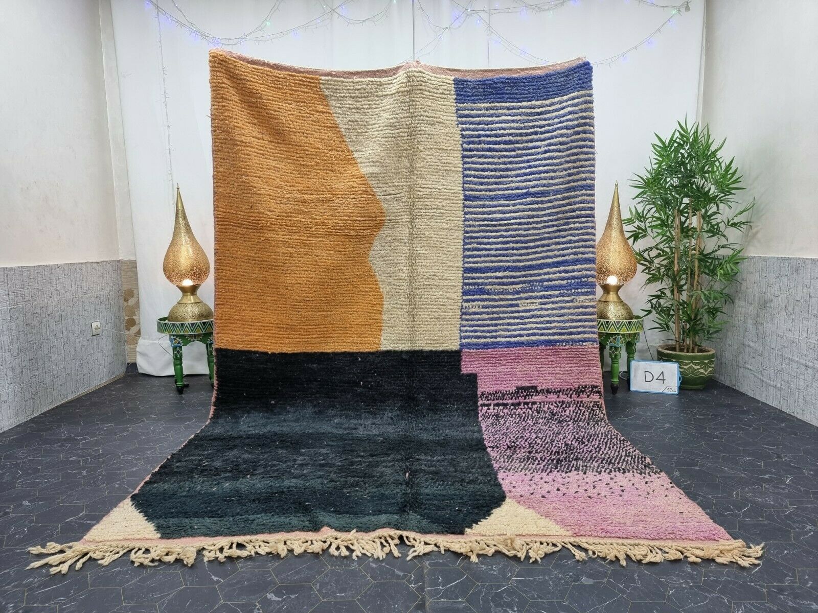 TITU- Authentic Moroccan Boho Rug