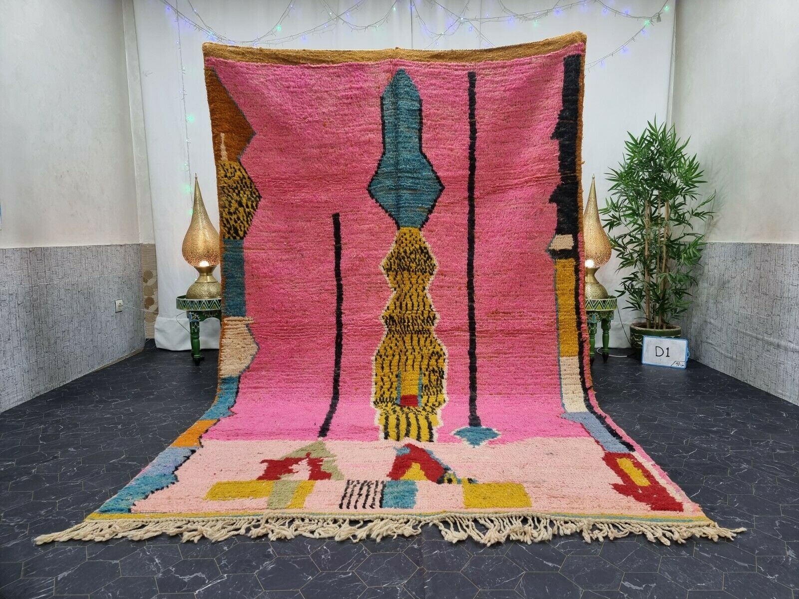 TUTUZ- Vibrant Handmade Wool Carpet