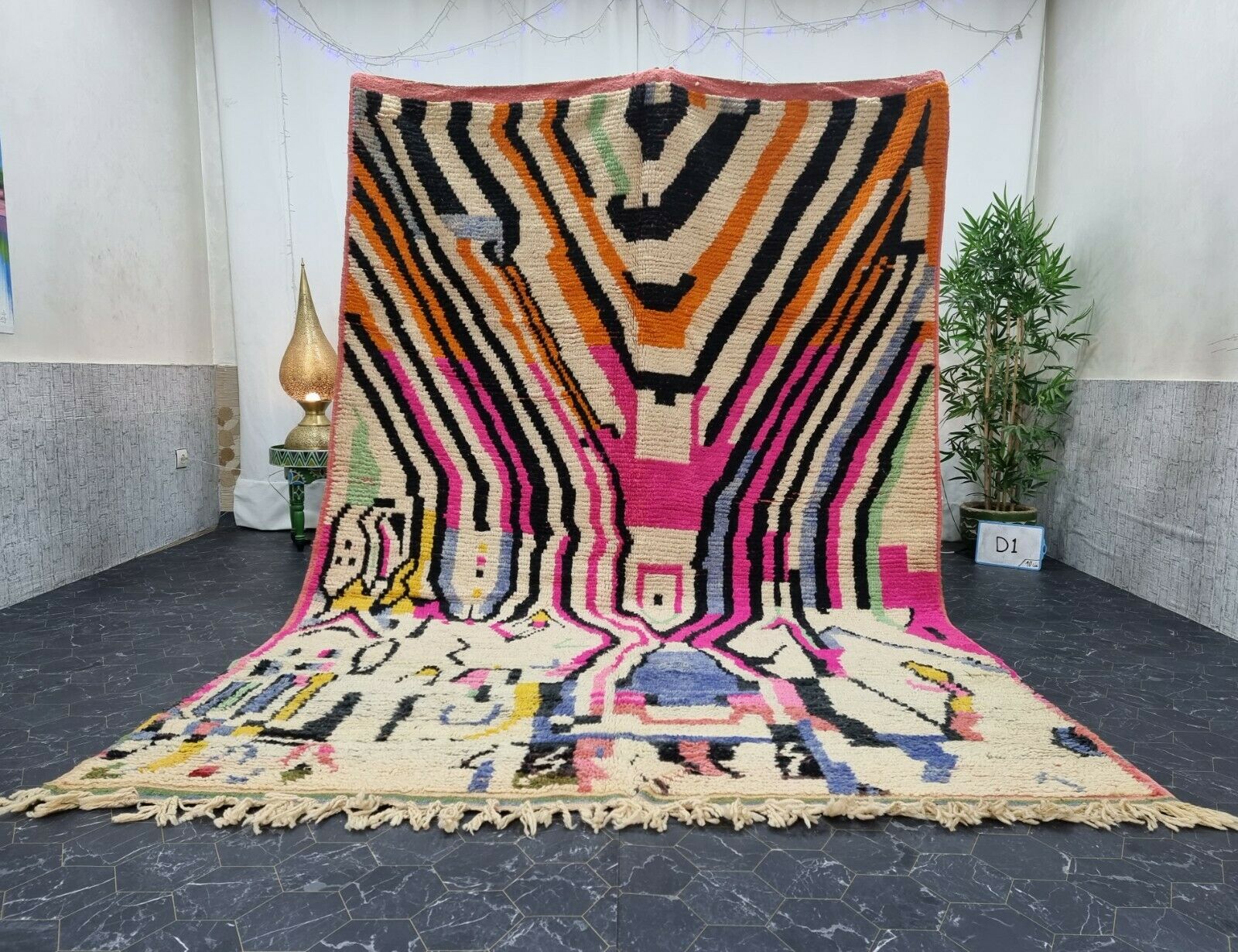 IDARIN - Moroccan Authentic Sheep Wool Rug