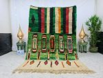 IWEEN - Authentic Green Boujaad Berber Rug