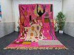 FIHAN - Tribal Berber Moroccan Pink Rug