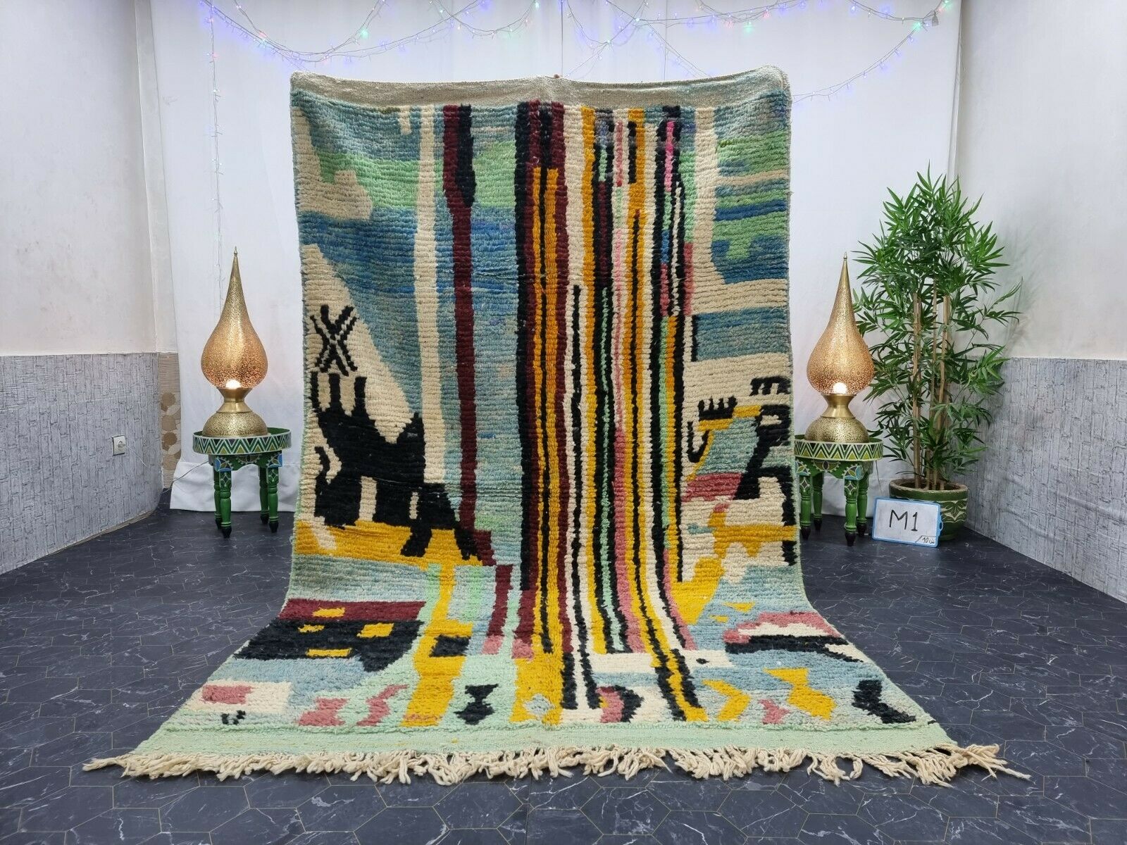 SILAM - Abstract Handmade Berber Rug