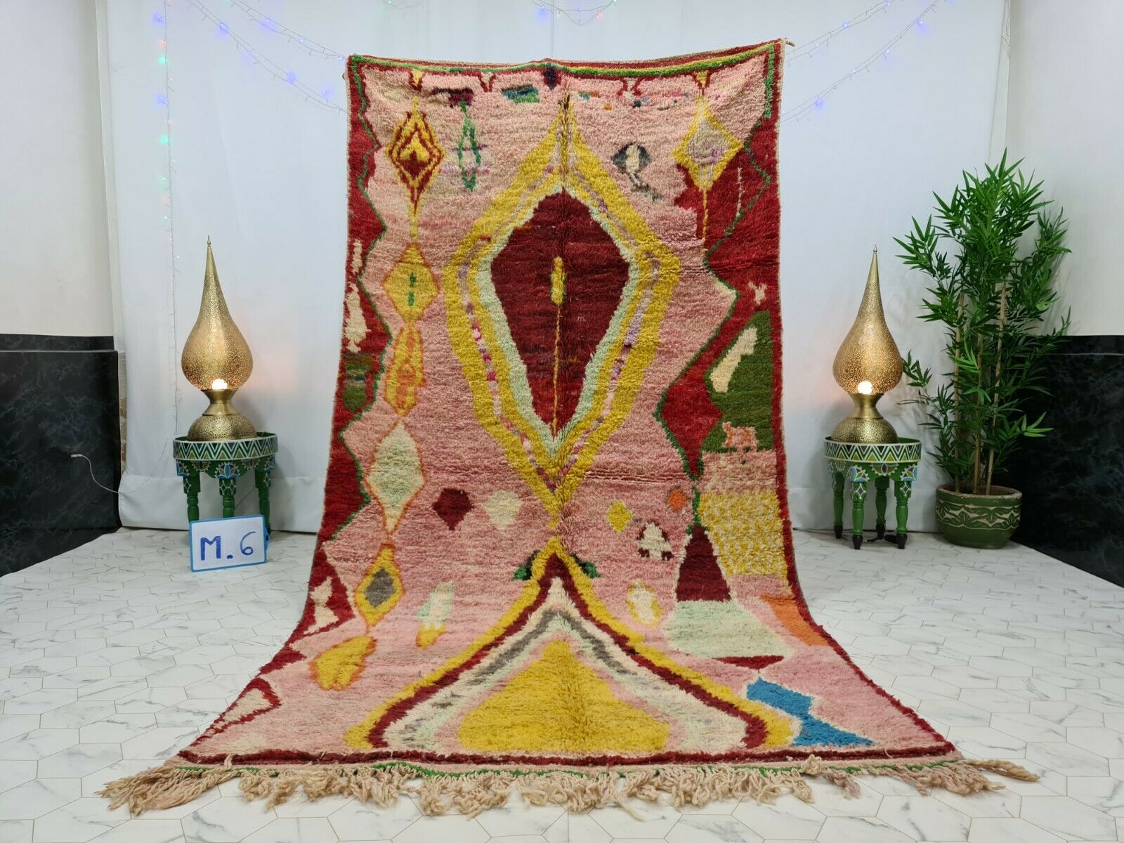 ZELDA - Handmade Handmade Berber Rug