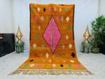 LILITH - Geometric Boujad Orange Rug