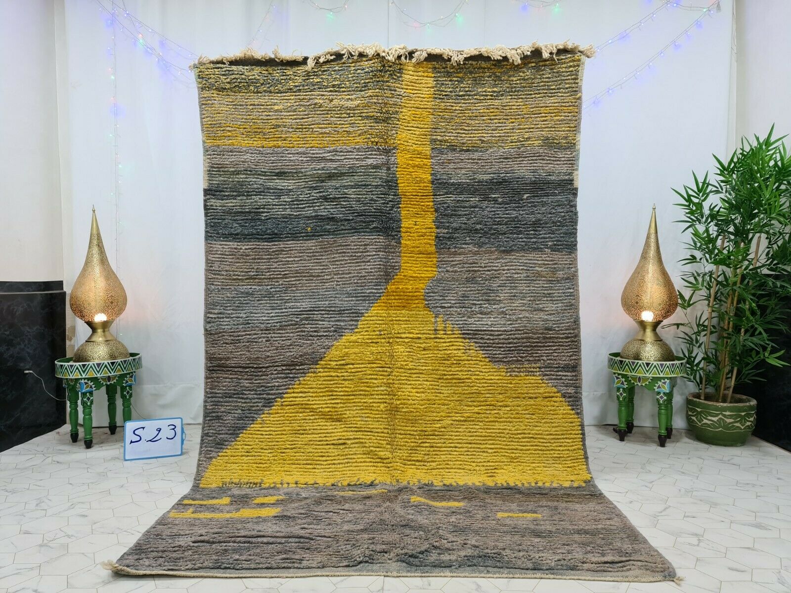 AGATHA- Abstract Tribal Moroccan Rug