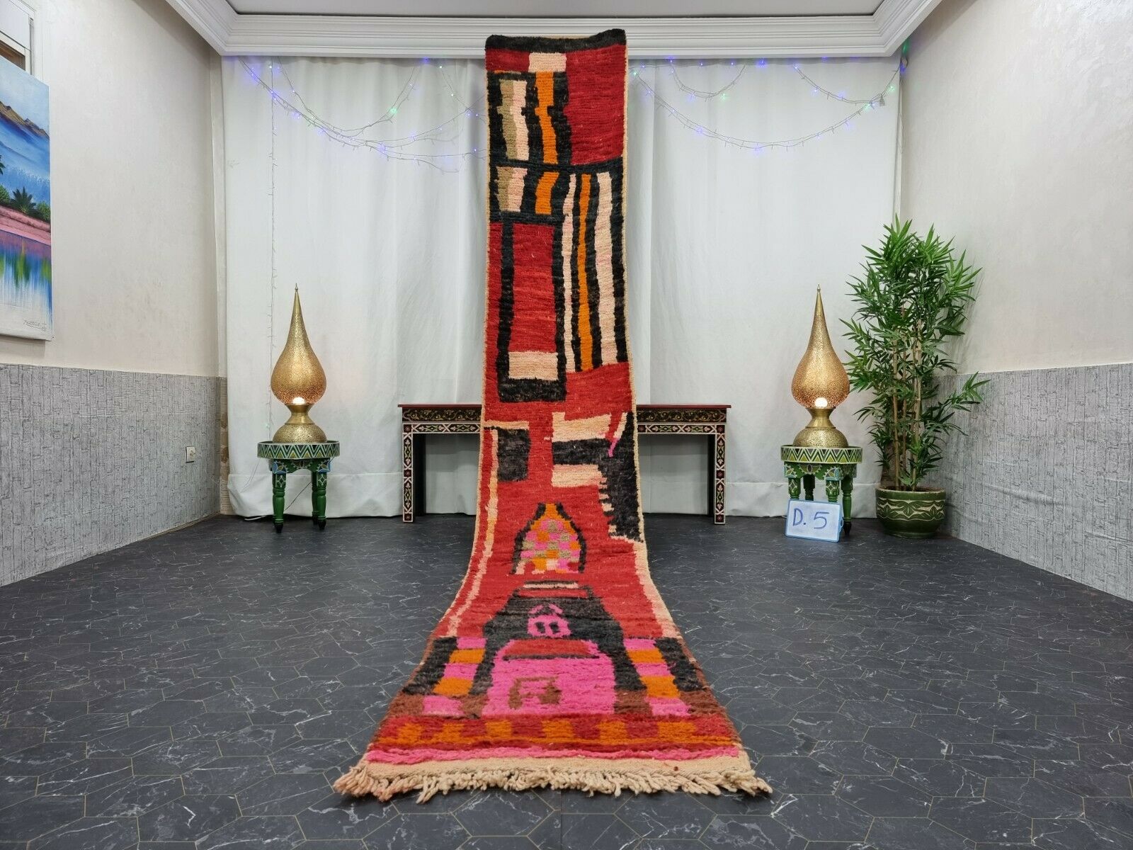 LACASA- Triba Abstract Moroccan Runner