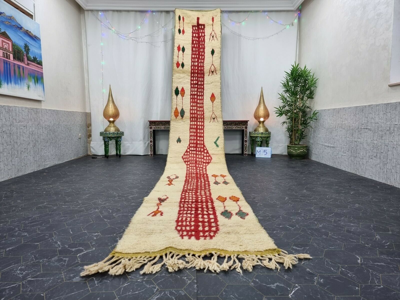 YAJIR- Tribal Moroccan Berber Runner