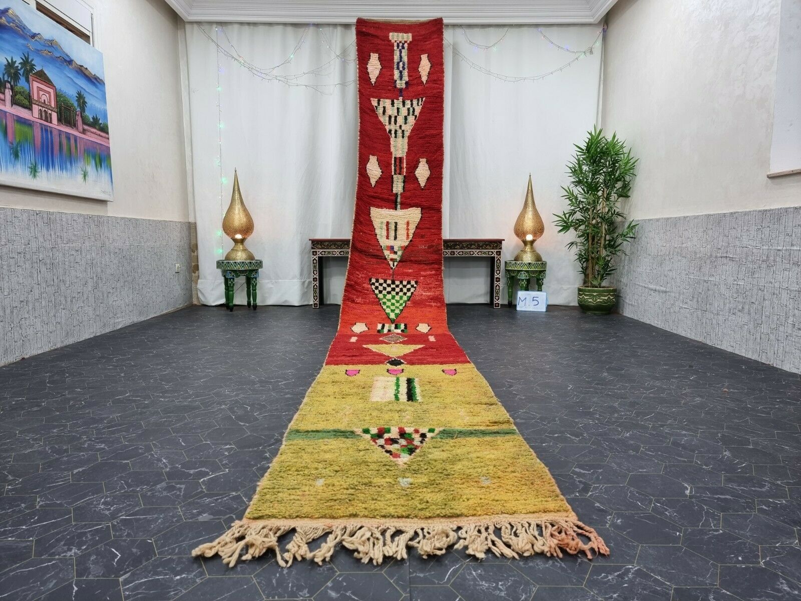 WILAN-Moroccan Handmade Tribal Runner