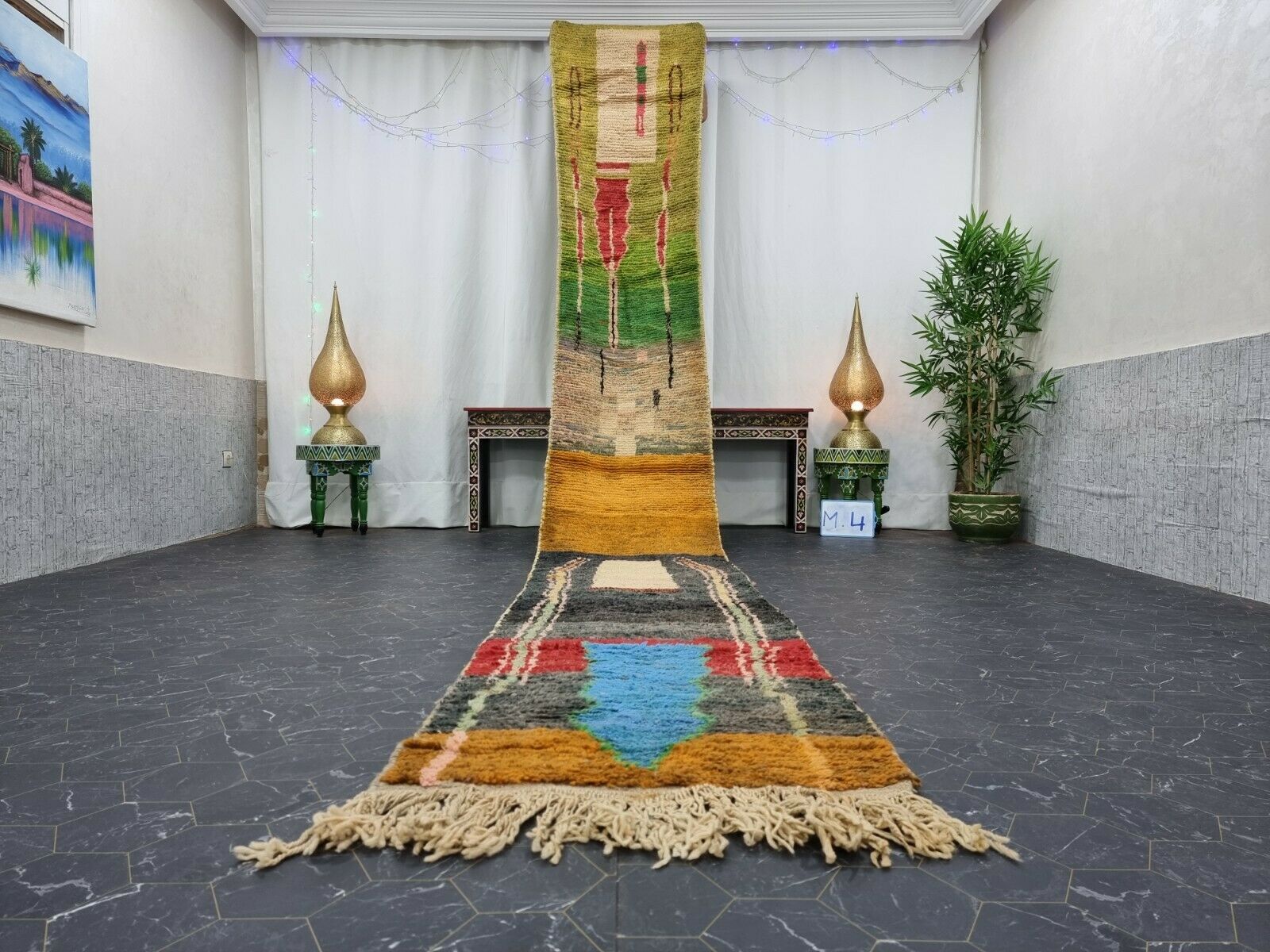 CHIKI - Boujaad Tribal Handmade Runner