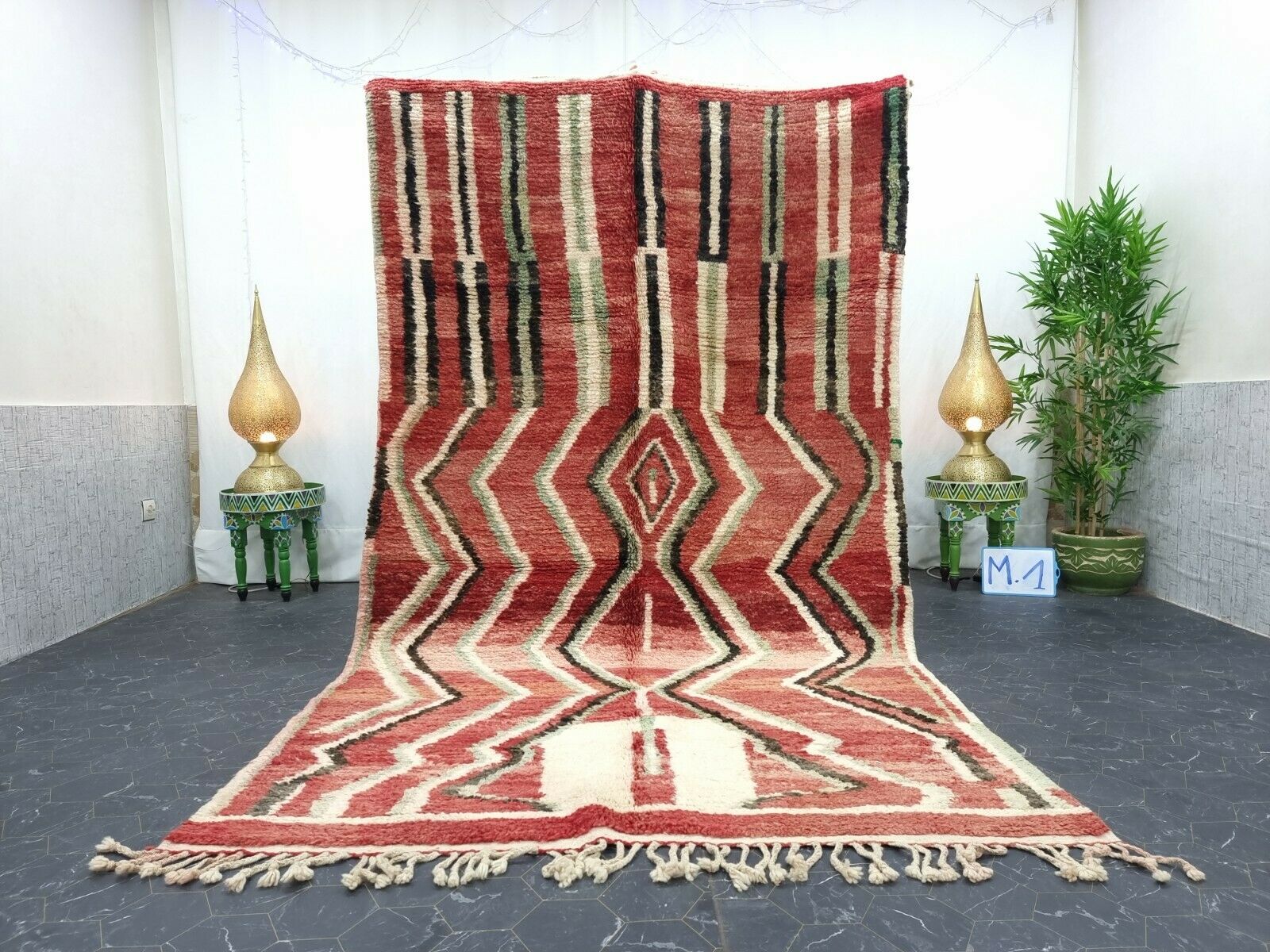 LUZNA- Handmade Authentic Berber Rug