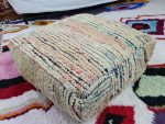 Vintage Berber Moroccan Boho Pouf