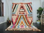 STELLA - Striped Colorful Moroccan Boujaad Rug