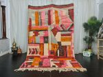LOTFA -Multicolor Handmade Boujaad Rug