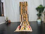 AMAN - Geometric Yellow Boujad Berber Rug