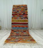 PARLAK- Berber Kilim Zanafi Geometric Rug