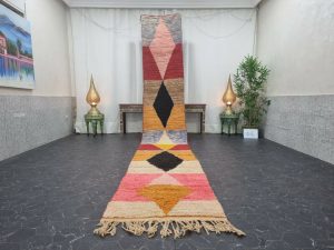 CLOON  - Geometric Berber Wool Runner