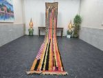 COHELO- Striped Boho Wool Runner Rug