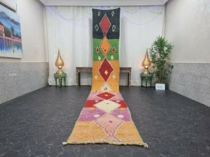 NINEY - Multicolored Tribal Wool Runner