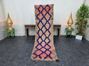 NUSAD - Geometric Vintage Moroccan Berber Runner