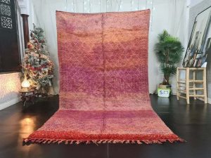 DAHYA - Amazigh Purple Vintage Moroccan Rug