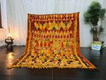 NIHAYA- Tribal Orange Vintage Geometric Rug