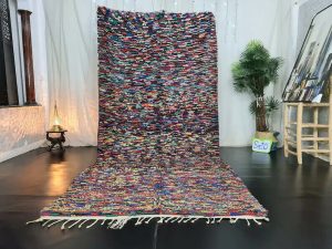 MILAYA- Multicolored Vintage Patchwork Moroccan Rug