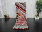 SURAT- Berber Vintage Boucherouite Checker Rug