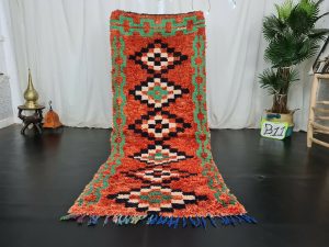 REAL - Tribal Moroccan Berber Red Vintage Rug