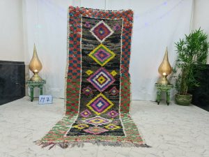 BLAR - Colorful Tribal Moroccan Geometric Vintage Rug