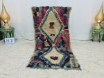 NILAY- Pink Tribal Small Geometric Vintage Rug