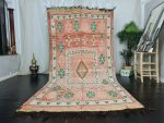 HUDA - Large Vintage Berber Floral Moroccan Rug