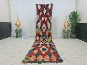 ANGHAM- Berber Handmade Tribal Red Vintage Rug