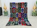 NASIM- Tribal Moroccan Berber Patchwork Vintage Rug