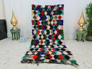 LUBAD- Tribal Multicolored Berber Vintage Rug