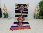 SUNA - Berber Authentic Tribal Moroccan Vintage Rug