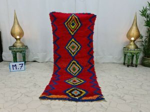FINAS- Berber Red Authentic Tribal Vintage Runner