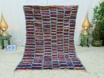 REYNA - Striped Tribal Moroccan Vintage Rug